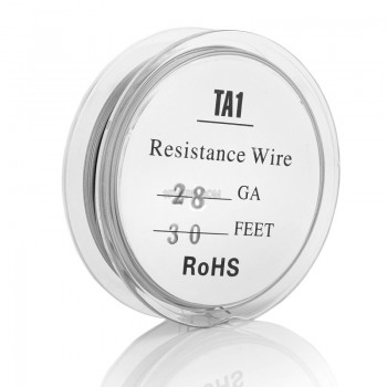 TA1 Resistance Titanium Temp Control Wire 100 Feet Grade 1