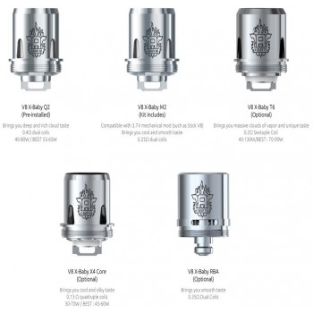 Smok TFV8 X-Baby Replacement Coil Heads 3Pk