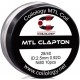 MTL Premade Clapton Coil Heads by Coilology 10 Pcs