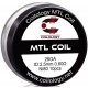MTL Premade Ni80 Coil Heads by Coilology 10 Pcs