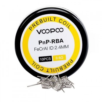 VOOPOO VINCI PnP-RBA Prebuilt Coil for VINCI 0.6ohm 10Pcs