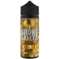 Tobacco Gold by Broke Baller 80ml Shortfill E-liquid
