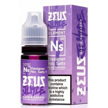 Black Reloaded Zeus Nic Salt 20mg 10ml E-Liquid
