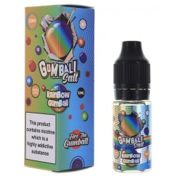 Rainbow Gumball 20mg Nic Salt E Liquid by Slushie Gumball
