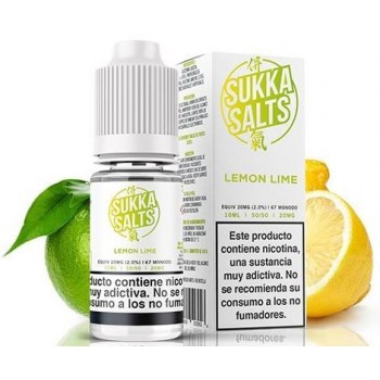 Lemon Lime by Sukka Salt E Liquid 20mg