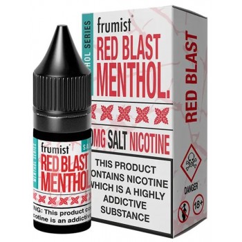 Red Blast Menthol Nic Salt 20mg E Liquid Frumist