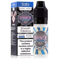 Smooth Tobacco 20mg Nic Salt E Liquid By Dinner Lady