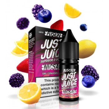 Fusion Berry Burst & Lemonade Nic Salt eLiquid by Just Juice
