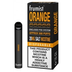 Orange by Frumist Disposable Pod Kit 20mg Salt
