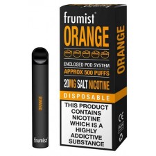 Orange by Frumist Disposable Pod Kit 20mg Salt