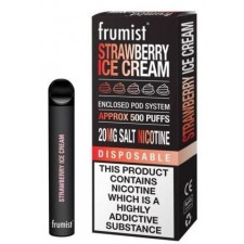 Strawberry Ice Cream by Frumist Disposable Pod Kit 20mg Salt