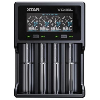 XTAR VC4SL Battery Charger with LCD...