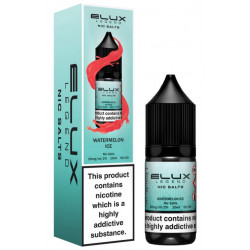 Watermelon Ice Elux Legend Nic Salt E-Liquid – bottle with box (Ireland)