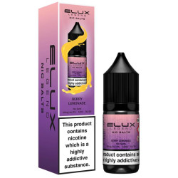 Berry Lemonade Elux Legend Nic Salt E-Liquid – bottle with box (Ireland)