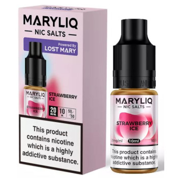 Strawberry Ice Nic Salt E-Liquid by Maryliq / Lost Mary