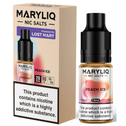 Peach Ice Nic Salt E-Liquid by Maryliq / Lost Mary