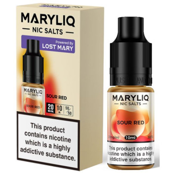 Sour Red Nic Salt E-Liquid by Maryliq / Lost Mary