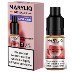 Blackcurrant Apple Nic Salt E-Liquid by Maryliq / Lost Mary 10ml and 10&20mg