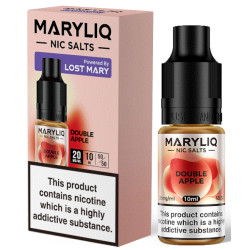 Double Apple Nic Salt E-Liquid by Maryliq / Lost Mary 10ml and 10&20mg