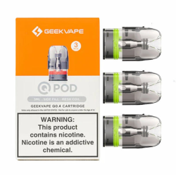 Geekvape Q Pods 3ml 3-Pack – fits Wenax Q / Sonder Q / Q Mini / AQ / Q Pro
