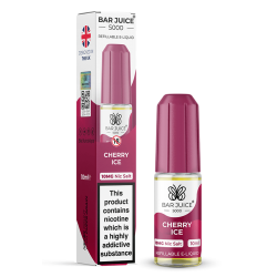 Bar Juice 5000 Cherry Ice 10ml – Nic Salt E-Liquid Bottle