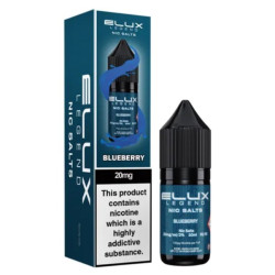 Elux Legend Blueberry Nic Salt 10ml bottle and packaging