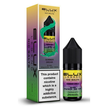 Elux Legend Nic Salt Summer Dream 10ml with box – tropical vape juice Ireland