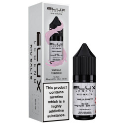 Elux Legend Vanilla Tobacco Nic Salt 10ml bottle with box