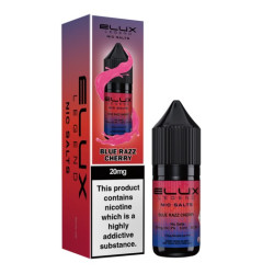 Elux Legend Blue Razz Cherry Nic Salt 10ml bottle with box