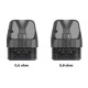 ELF BAR ELFX pod resistance options 0.6 ohm and 0.8 ohm